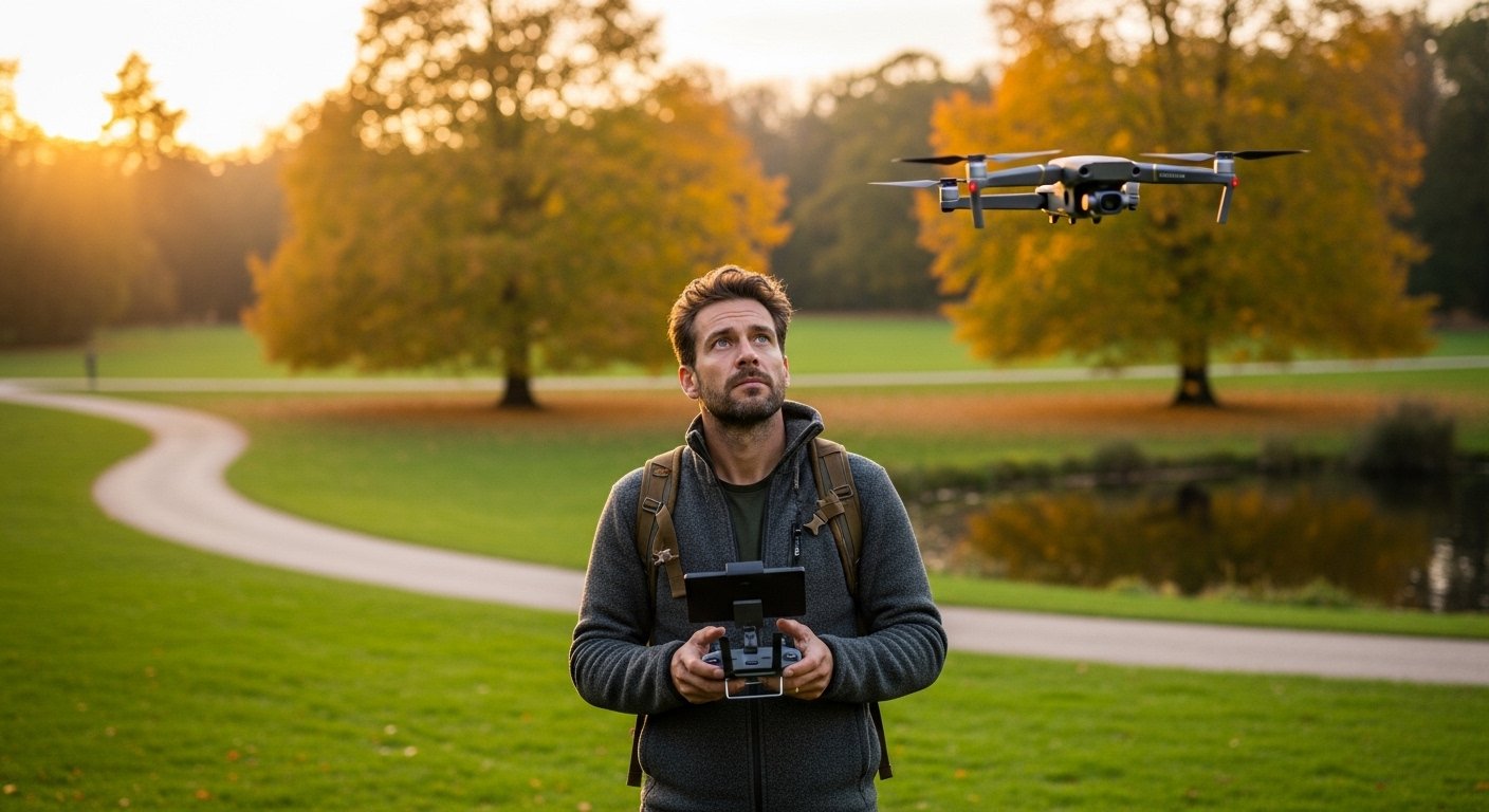 Producción con dron
